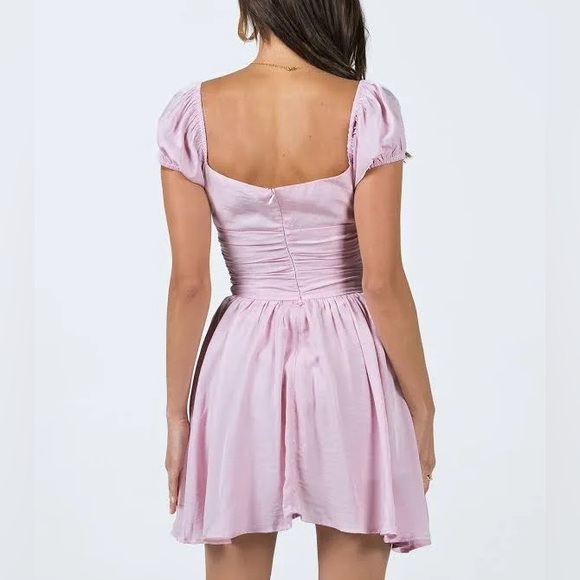 NWT Princess Polly Pink Petal Mini Dress size 4 - Picture 2 of 12